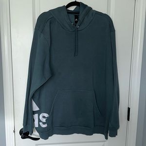 Mens gray Adidas hoodie